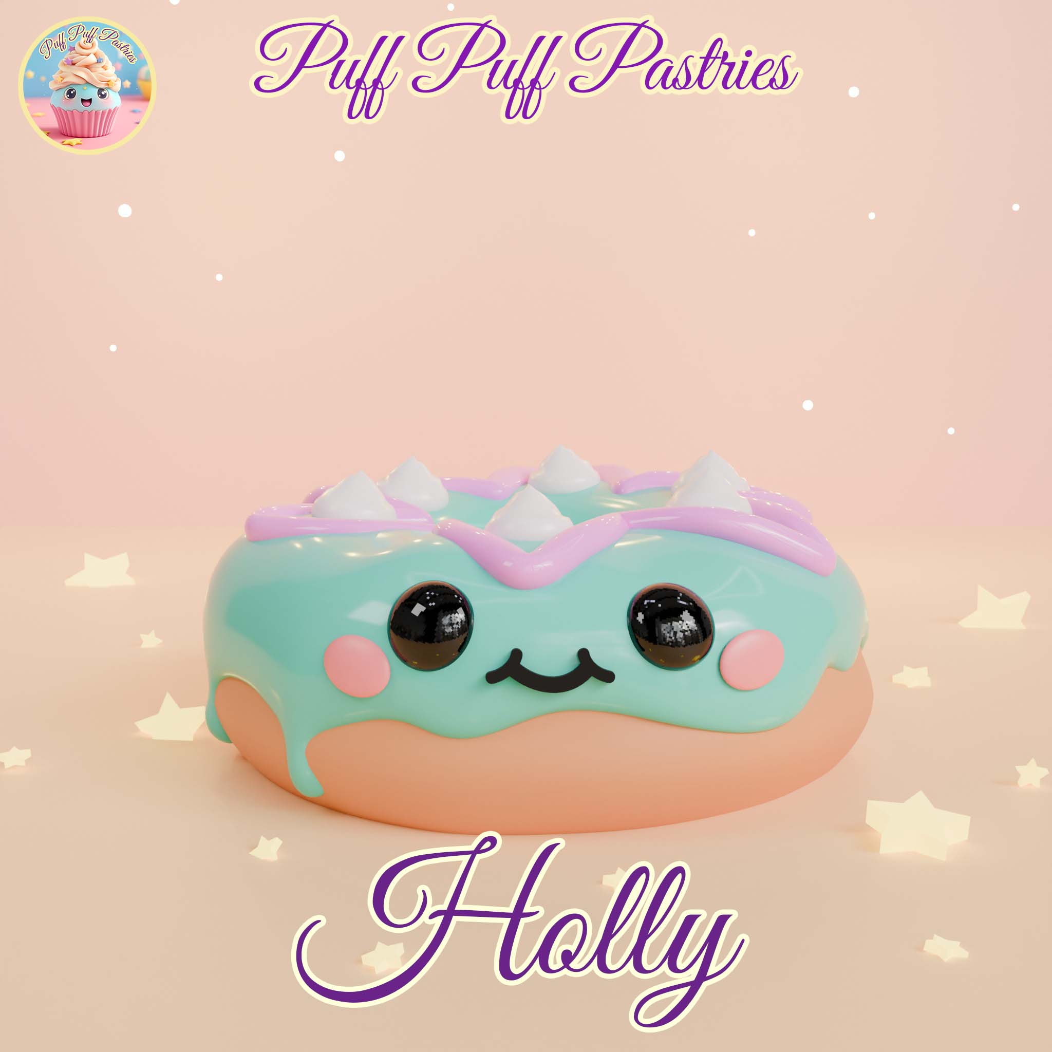 Kawaii Donut Holly